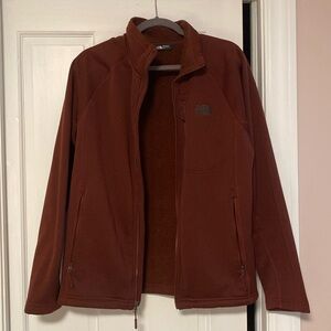 North face full zip jacket with three pockets